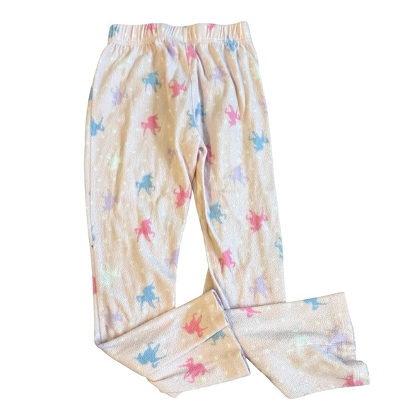 Sleep On It Girls Fleece Pajama Sets Unicorn Star Print Size Small 7/8 - Picture 5 of 7